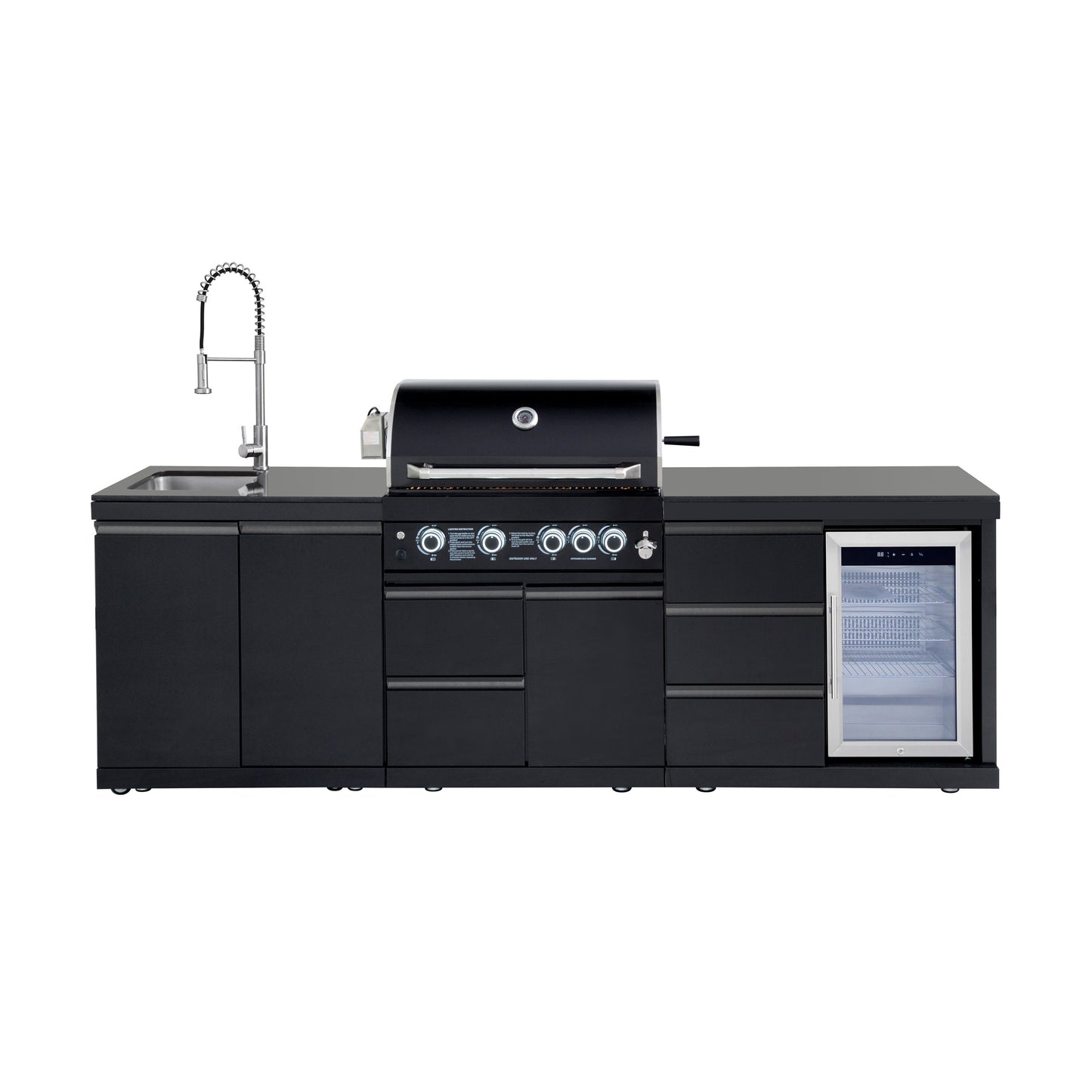 102.4 Inch 4 Burner Propane Gas BBQ Grill