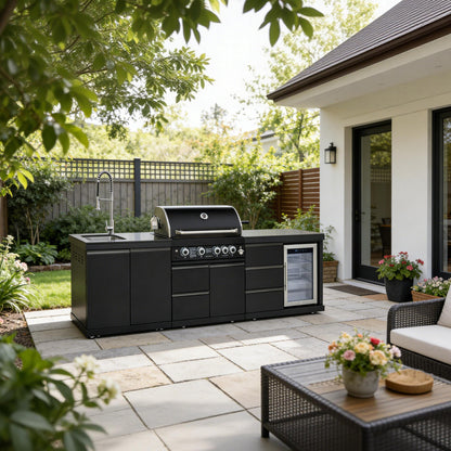 102.4 Inch 4 Burner Propane Gas BBQ Grill