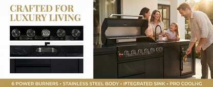 102" Multifunctional Deluxe Gas Grill