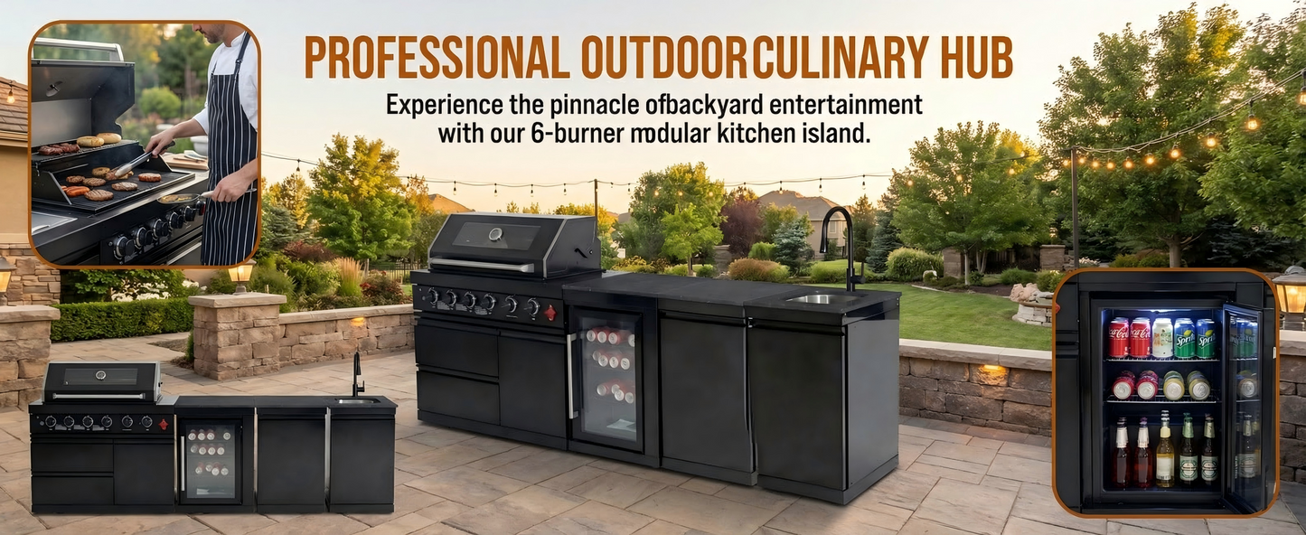 104“ Deluxe Outdoor Gas Grill