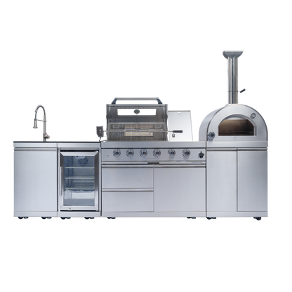 112-Inch 108000- BTU Multi-function Barbecue Grill