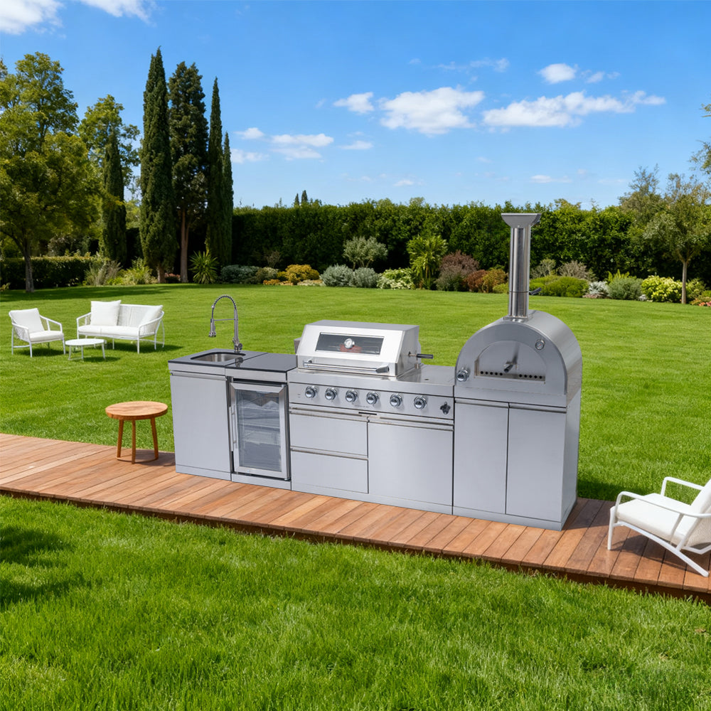 112-Inch 108000- BTU Multi-function Barbecue Grill