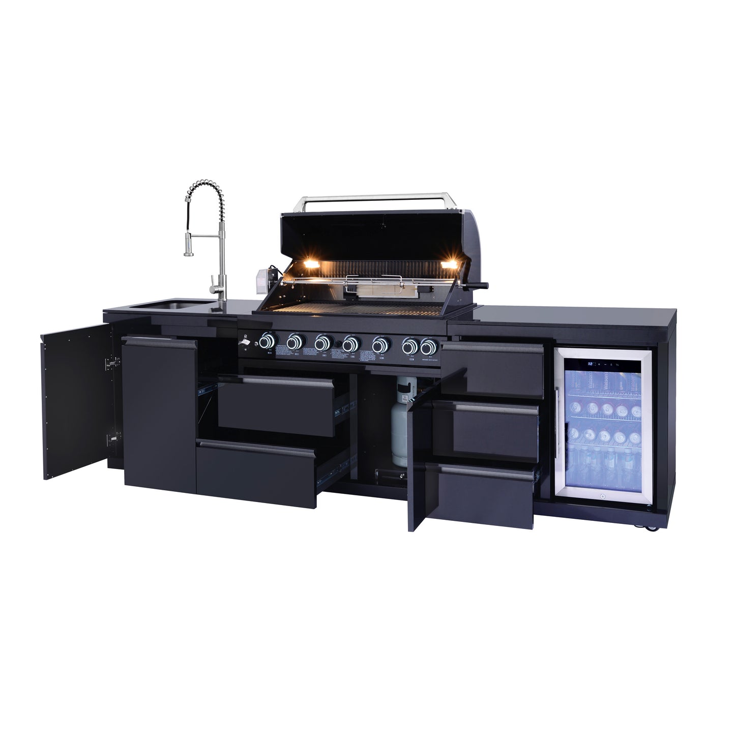 114 Inch Propane Gas BBQ Grill