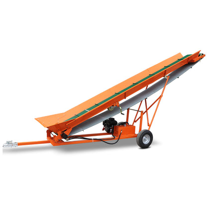 12-Inch Width PVC Belt Firewood Conveyor