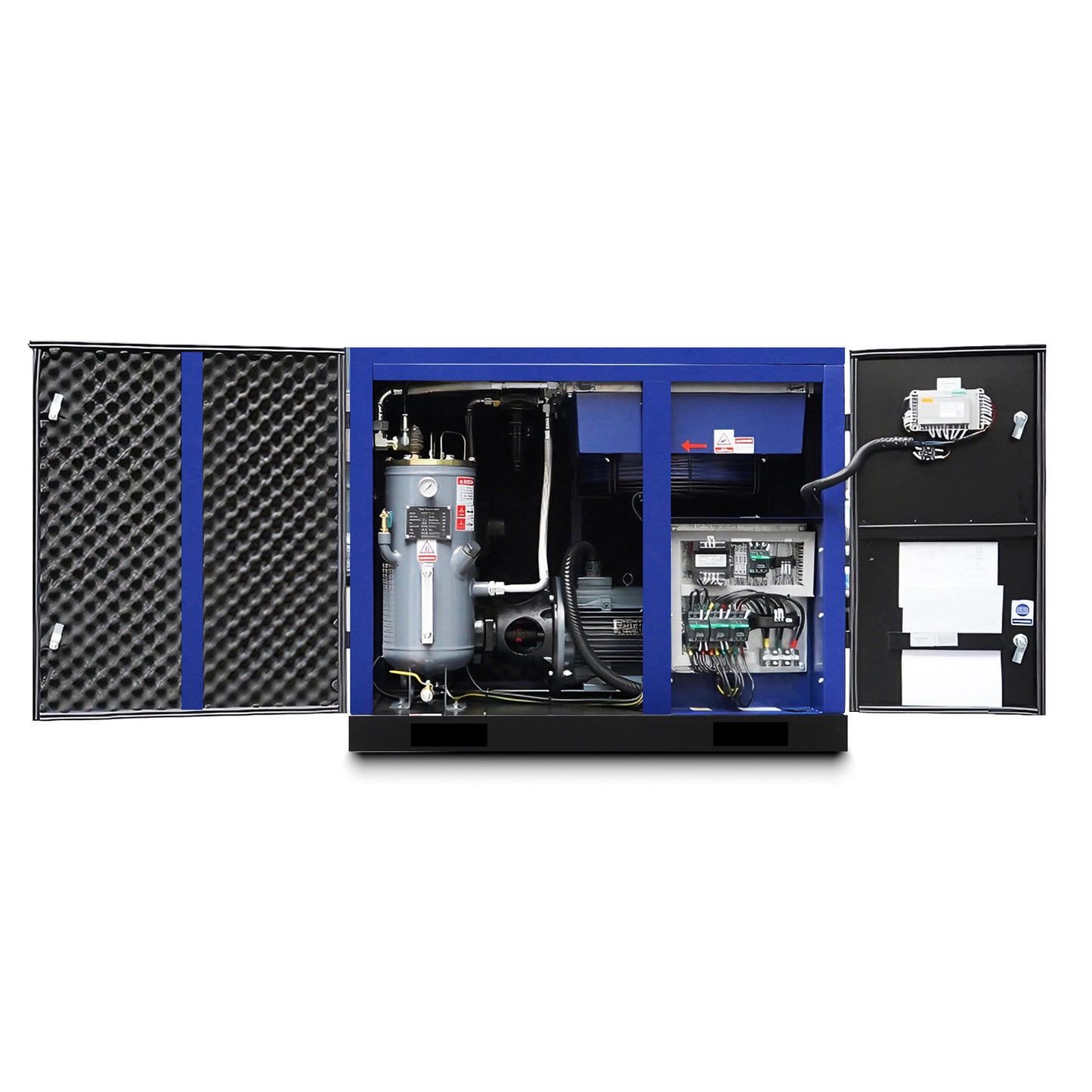 15HP Rotary Screw Air Compressor 56 CFM 125PSI 230V 3PHASE 60HZ