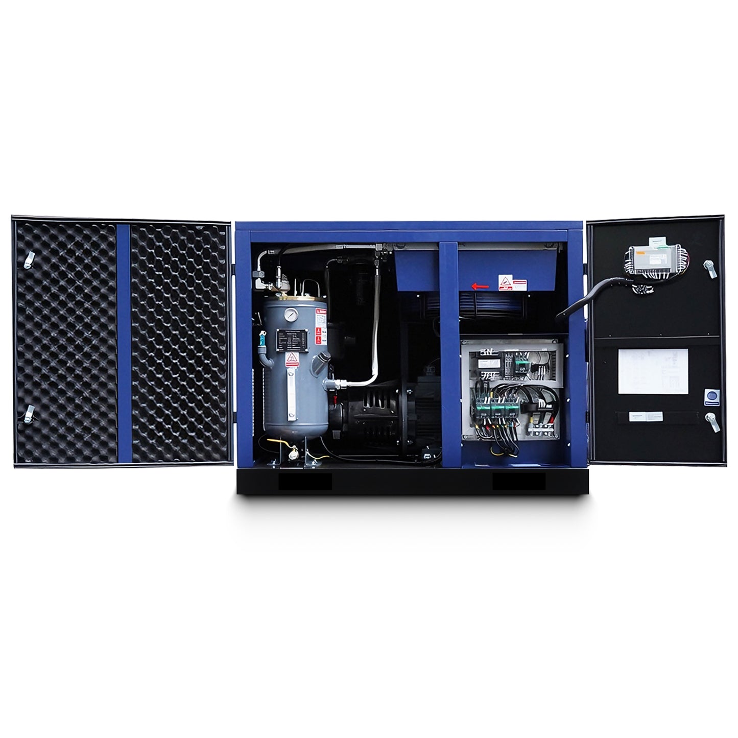 20HP Rotary Screw Air Compressor 74CFM 125PSI 230V 3PHASE 60HZ