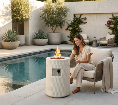 26" Outdoor Propane Fire Pit