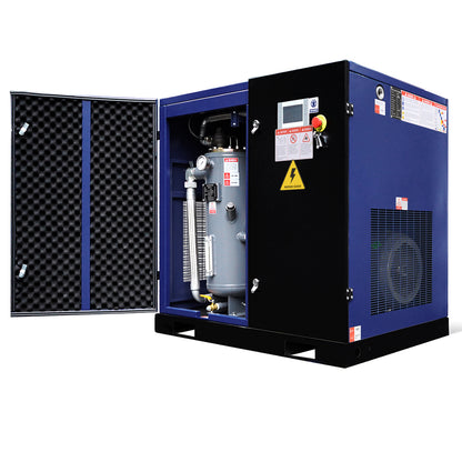 30HP Rotary Screw Air Compressor 123CFM 125PSI 460V 3PHASE 60HZ Fixed Speed Compressor