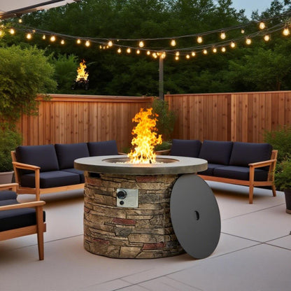 36'' Propane Gas Fire Pit Table