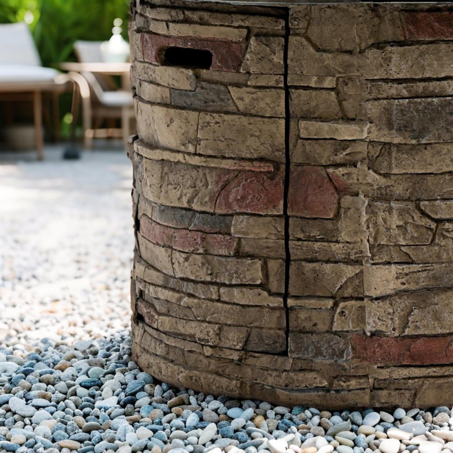 36'' Propane Gas Fire Pit Table
