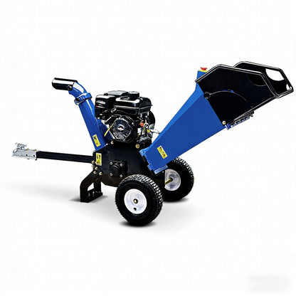 4-Inch 208cc 6.5HP Gas Powered Wood Chipper
