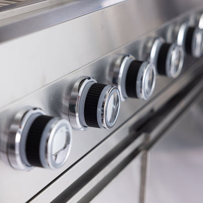 43-Inch 6-Burner 85000 BTU Stainless Steel Gas Grill
