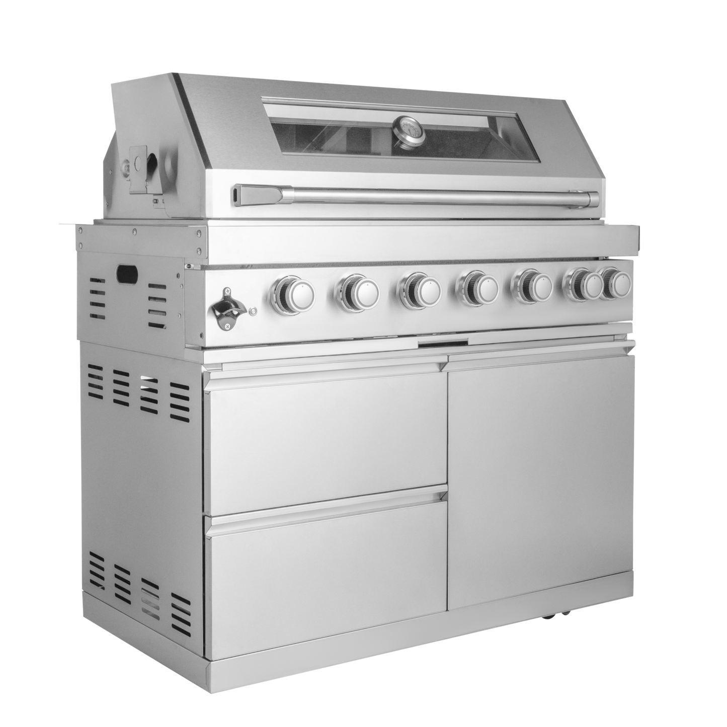 43-Inch 6-Burner 85000 BTU Stainless Steel Gas Grill
