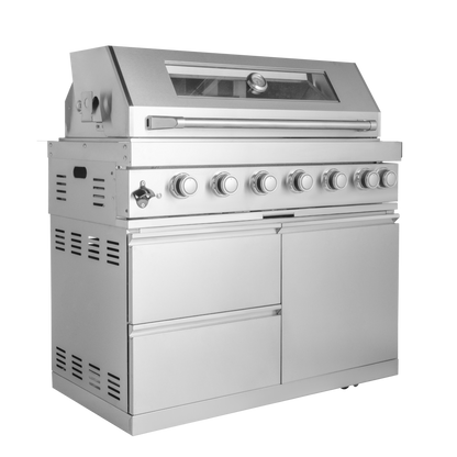 43-Inch 6-Burner 85000 BTU Stainless Steel Gas Grill