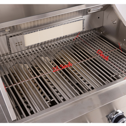 4 Burners Gas Grill Stainless Steel Outdoor Kitchen Islands