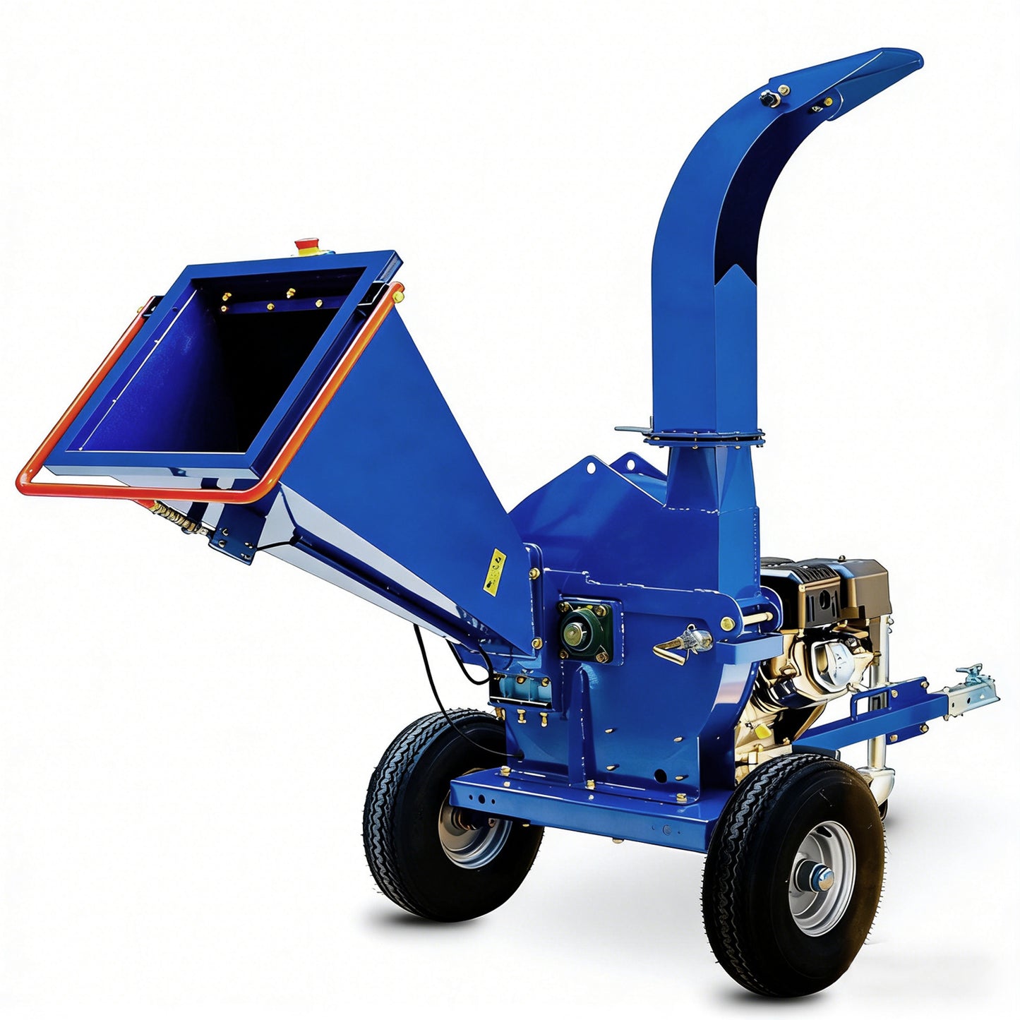 5-Inch 420cc 15HP Gas Powered Disc Wood Chipper