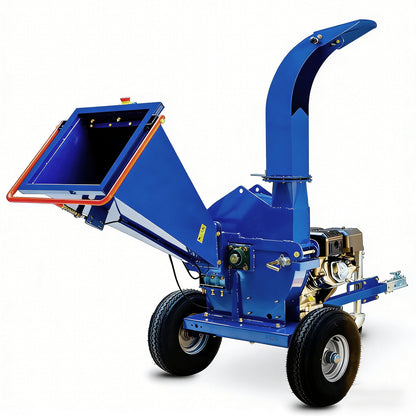 5-Inch 420cc 15HP Gas Powered Disc Wood Chipper