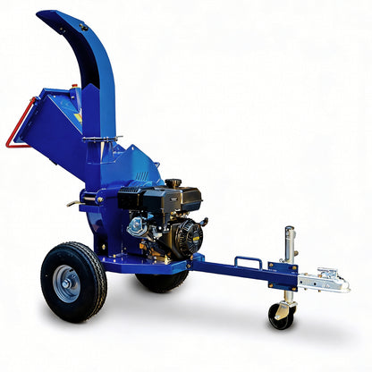 5-Inch 420cc 15HP Gas Powered Disc Wood Chipper