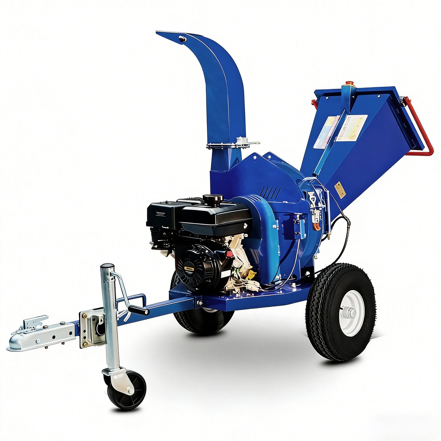 5-Inch 420cc 15HP Gas Powered Disc Wood Chipper