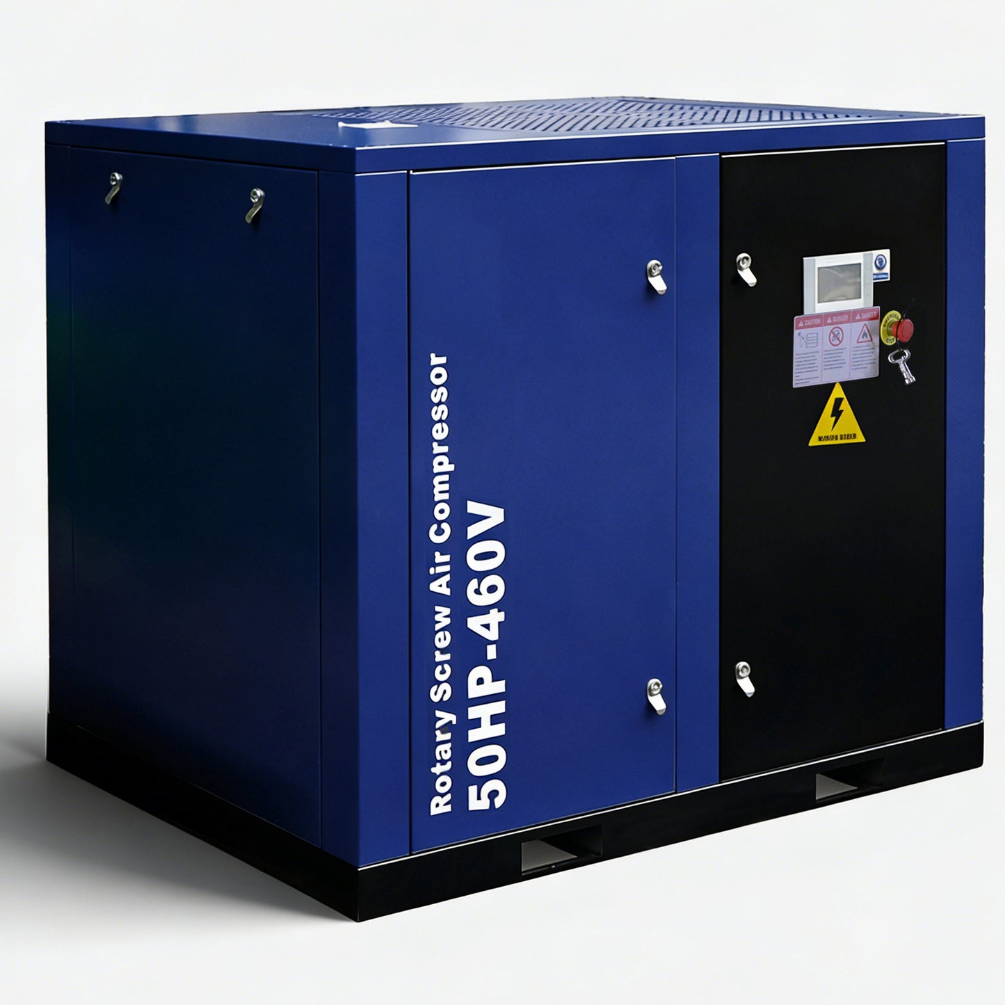 50HP Rotary Screw Air Compressor 219CFM 125PSI 460V 3PHASE 60HZ Fixed Speed Compressor