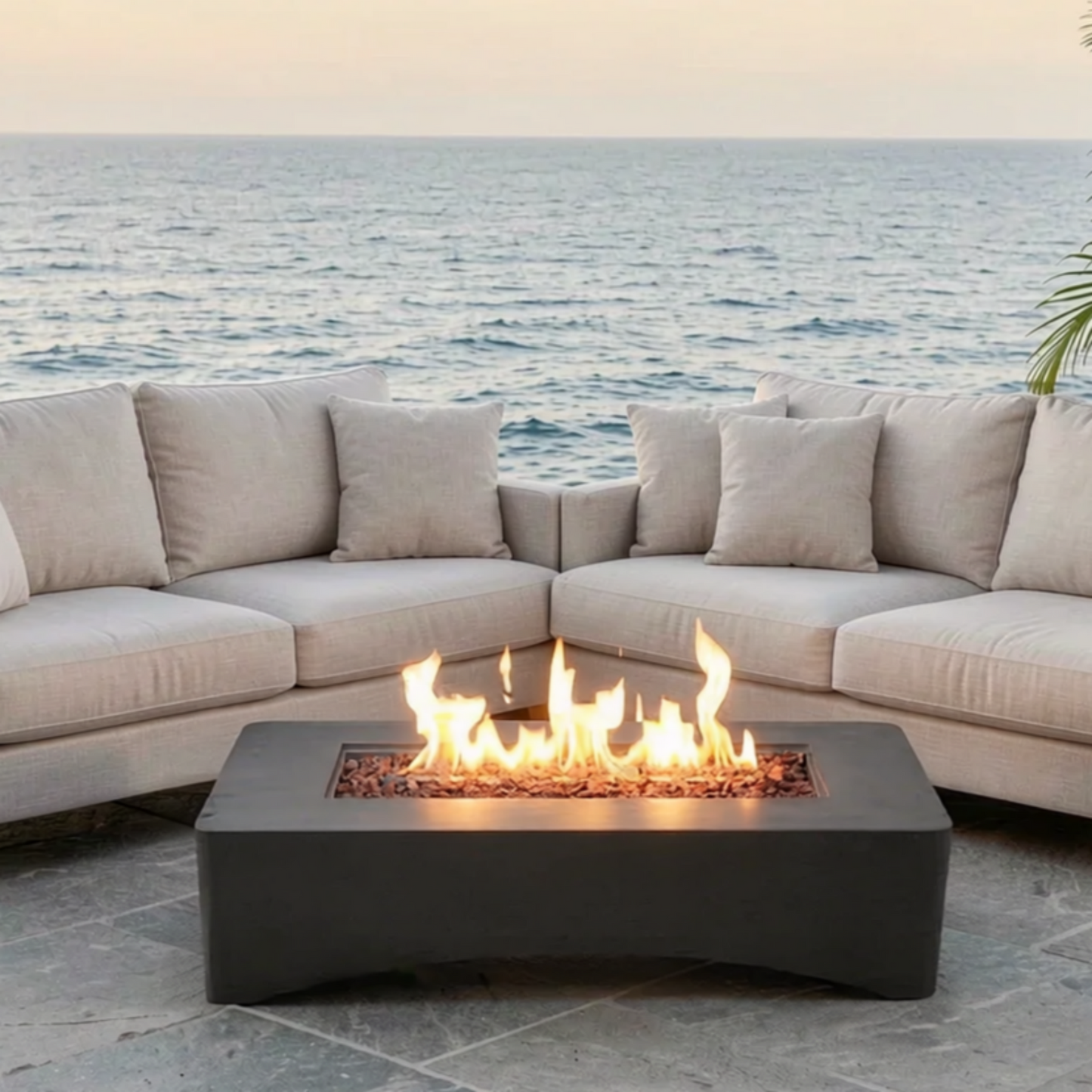 56 Propane Fire Pit Table