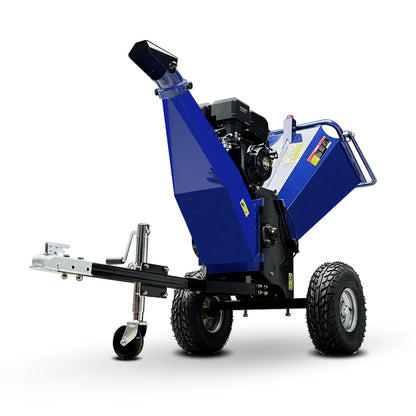 6-Inch 420cc 15HP Gas Powered Wood Chipper