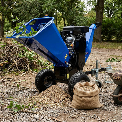 6-Inch 420cc 15HP Gas Powered Wood Chipper