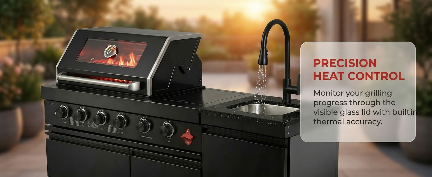 65-Inch Deluxe Gas Grill
