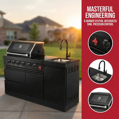 65-Inch Deluxe Gas Grill