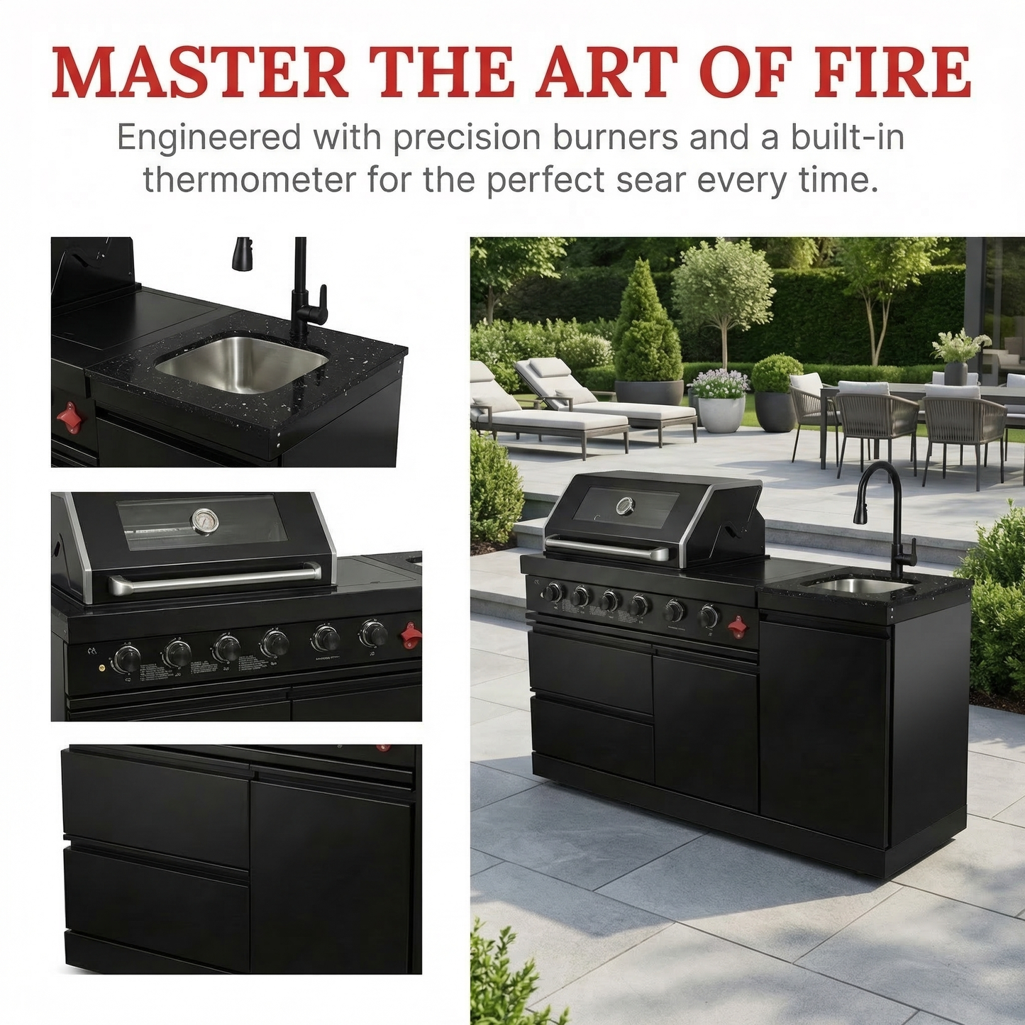 65-Inch Deluxe Gas Grill