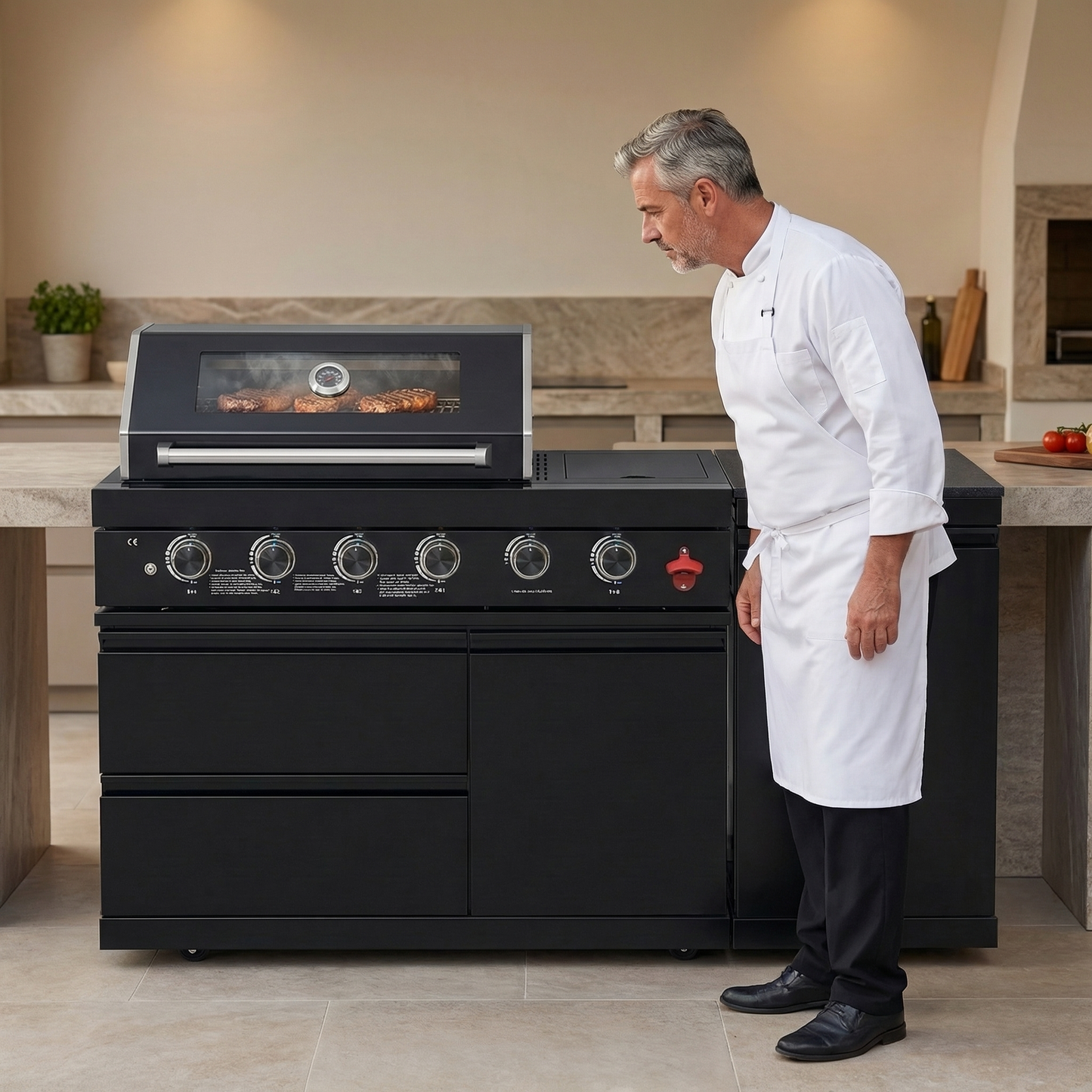 65-Inch Deluxe Outdoor Gas Grill