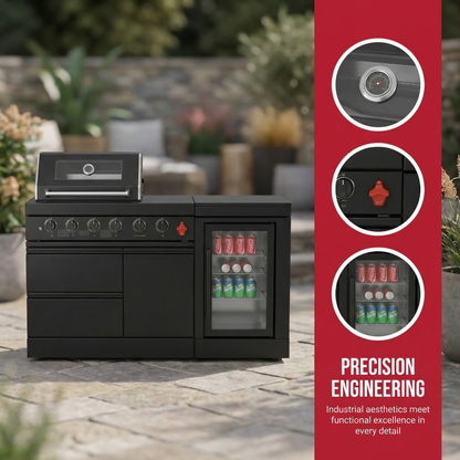 65-Inch Deluxe Stainless Steel Gas Grill