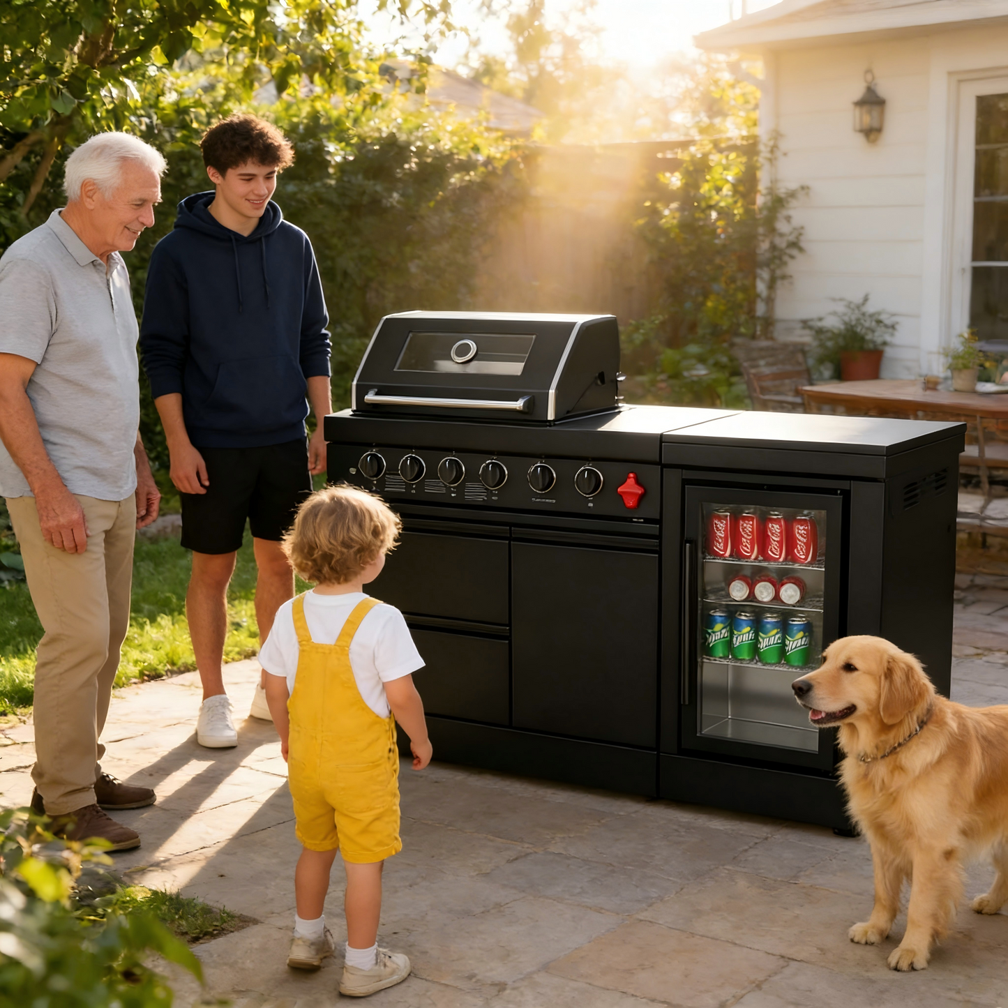 65-Inch Deluxe Stainless Steel Gas Grill