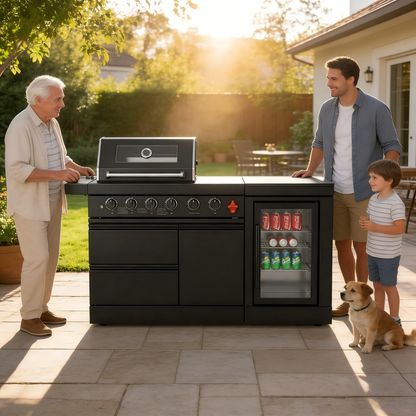 65-Inch Deluxe Stainless Steel Gas Grill