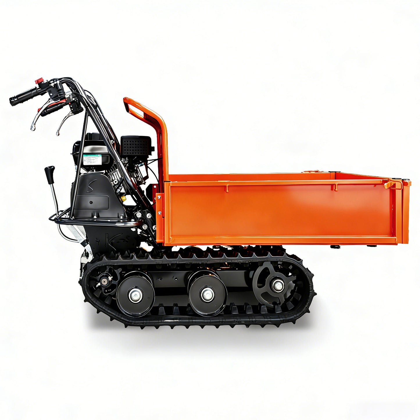 660 lb Gas Powered Loading Capacity Track Barrow