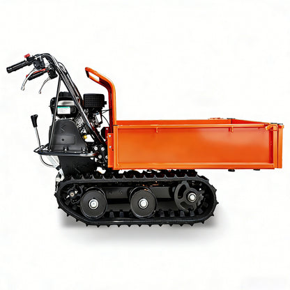 660 lb Gas Powered Loading Capacity Track Barrow