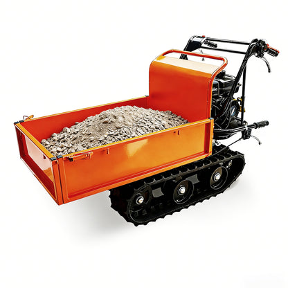660 lb Gas Powered Loading Capacity Track Barrow
