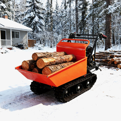 660 lb Loading Capacity Track Barrow