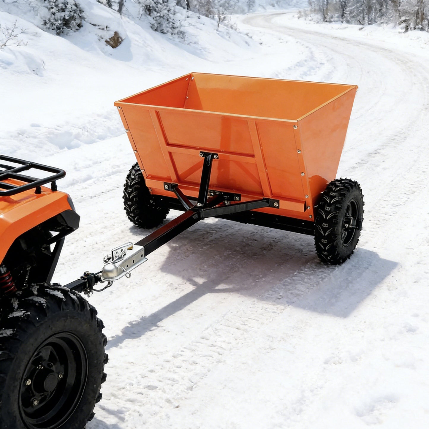71 Gal Towable Sand spreader