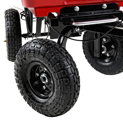 75L 24V 180W Wheelbarrow 4-Wheeled Electric Garden Cart