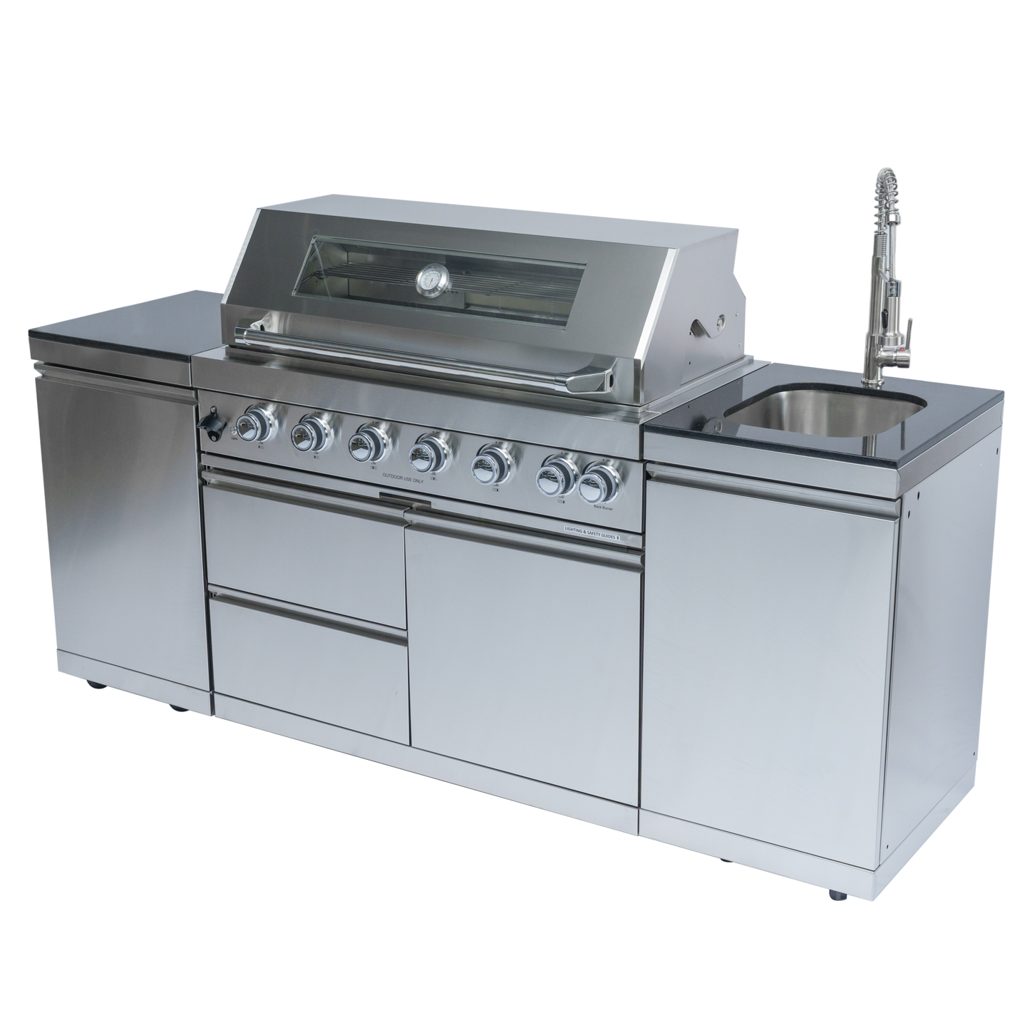 82-Inch 6-Burner 85000 BTU Propane Grill
