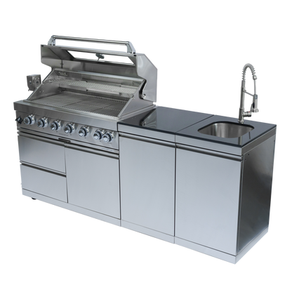 82-Inch 6-Burner 85000 BTU Propane Grill