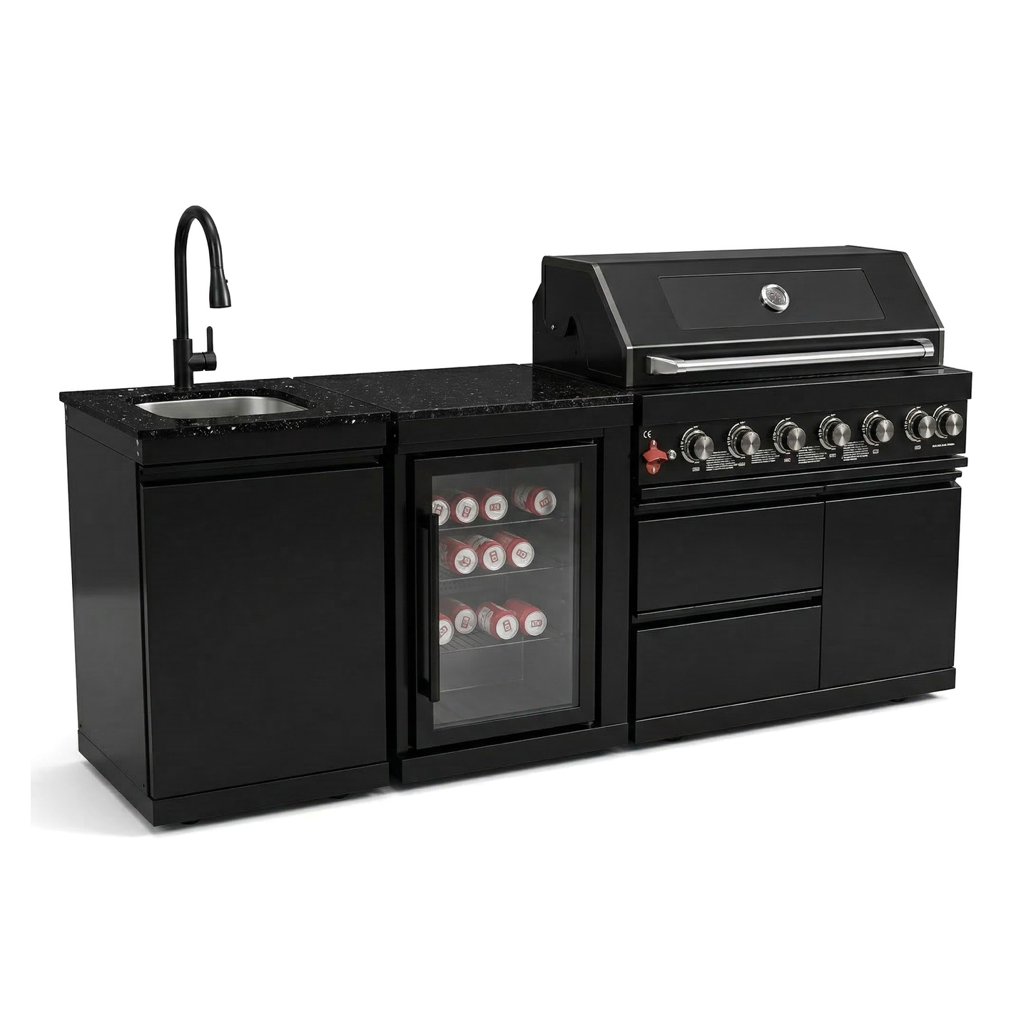 82" Deluxe Stainless Steel Gas Grill