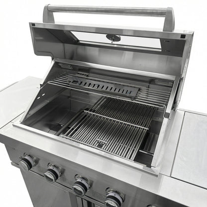 84-Inch Deluxe Stainless Steel Grill
