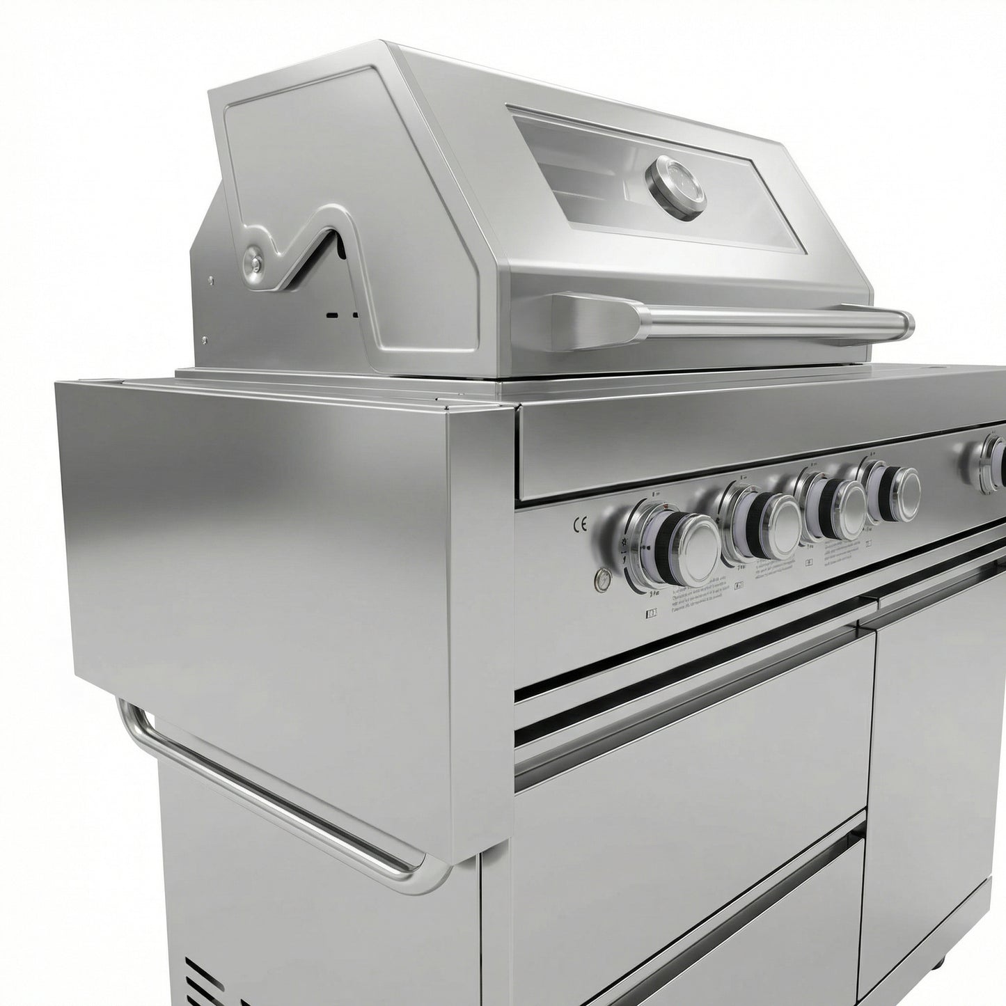 84-Inch Deluxe Stainless Steel Grill
