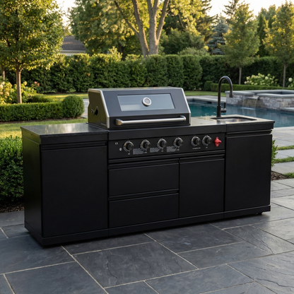 85-Inch Deluxe Stainless Steel Gas Grill