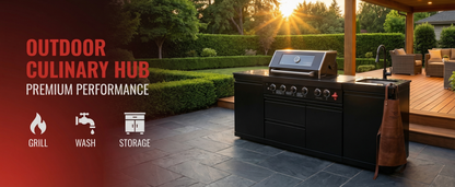85-Inch Deluxe Stainless Steel Gas Grill