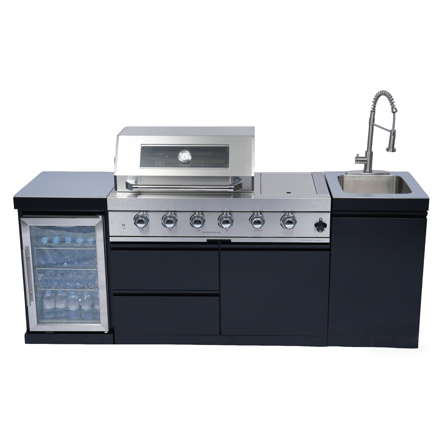 85-Inch Deluxe Stainless Steel Gas Grill