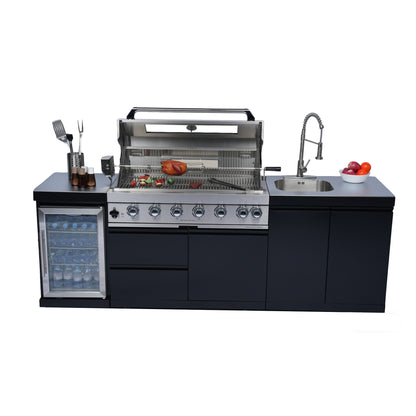 96-Inch Stainless Steel Gas Grill Outdoor