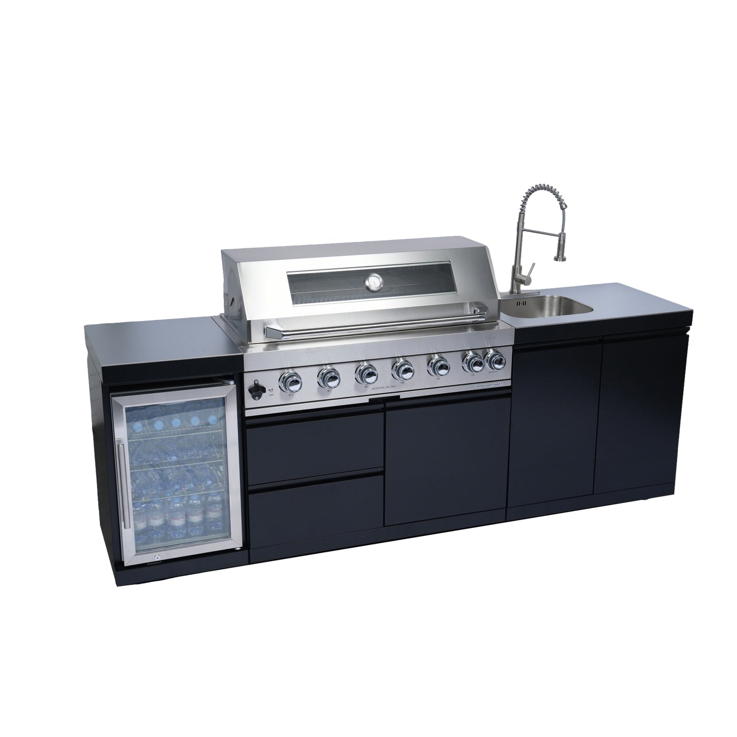 96-Inch Stainless Steel Gas Grill Outdoor